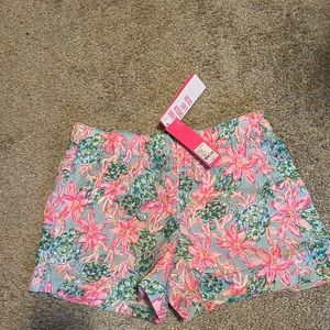 Lilly Pulitzer “LILO LINEN” Shorts NWT